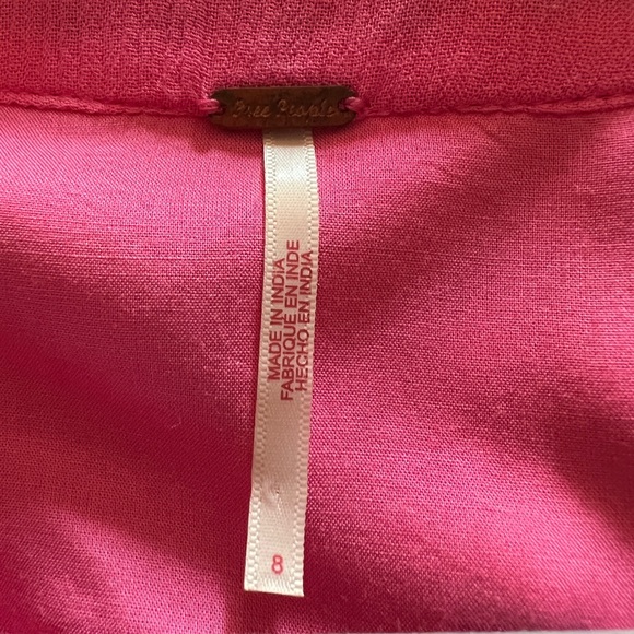 NWOT FREE PEOPLE Nico Embroidered Set Cropped Top and Skirt - Picture 5 of 7